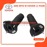 Rear Absorber Mounting with Cover - Toyota Corolla EE90 / AE92 / EE100 / AE101 / AE111 / EE101