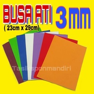 3mm Heart Foam Eva Sponge/ 23cmx29cm easy to cut smooth surface and easy to shape