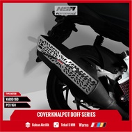 Nsa Exhaust COVER PCX VARIO 160 DOFF SERIES Exhaust COVER VARIO 160 Exhaust Shield PCX 160 Exhaust COVER VARIO PCX 160 ORIGINAL