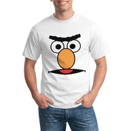 Printed Anime Elmo Smiling Face Tee Tv Show Sesamstrasse Face Cheap Mens Slim Fit Tshirts