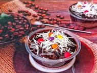 Paket 5 Cup 200ml Brownies Coklat Lumer Camilan Kue Brownies Dessert Coklat Lumer