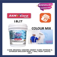 18 Liter SANCORA Cement Guard Emulsion Paint / Wall Ceiling Paint 18L COLOUR