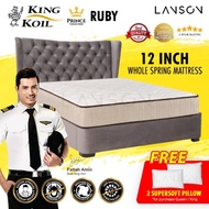 King Koil New Spring Mattress 12 inch 5 star Hotel Series Quality  king / queen / super single / single New Arrival