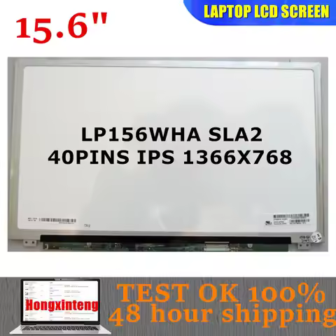 Original FOR LG 15.6" LCD LED IPS Display Matrix Screen LP156WHA SLA2 FIT LP156WHA SL A2 40PINS LVDS