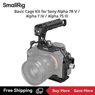 SmallRig Full Cage & Cage Kit for SonyAlpha 7 V/ Alpha 7R V / Alpha 7 IV / Alpha 7S III / Alpha 1 / 