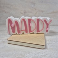 3D Personalised Name Coin Bank | Piggy Bank | Made In SG