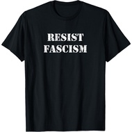 Premium Quality Resist Fascism T-Shirt Men Gifts