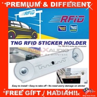 TNG RFID Holder New Enhanced Quality Acrylic Windscreen Touch N Go Smart Tag Sticker E-Wallet Highway Toll Car Holder