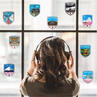 環遊世界玻璃貼系列頂級質感 日本主題靜電玻璃貼9入 東京鐵