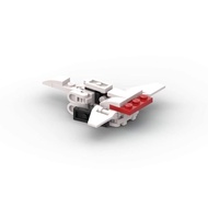 Creative moc Small Plane Model F18 Fighter Puzzle Assembly Small Particle Building Block Decoration 