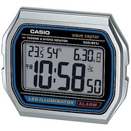 CASIO WAVE CEPTOR A158WA Motif Electric Wave Alarm Clock DQD-851J-8JF