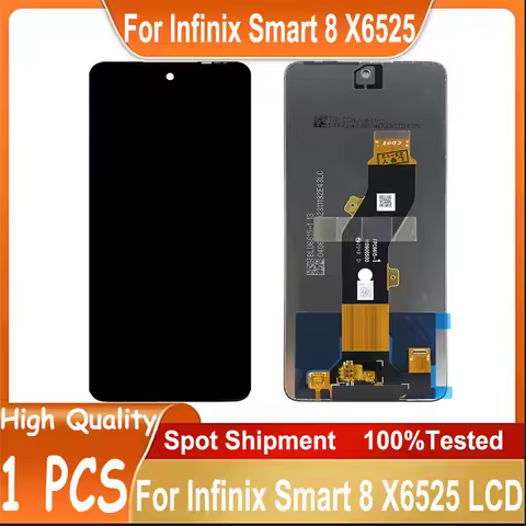 Original For Infinix Smart 8 LCD Display Touch Screen Digitizer Assembly Replacement For Infinix Sma