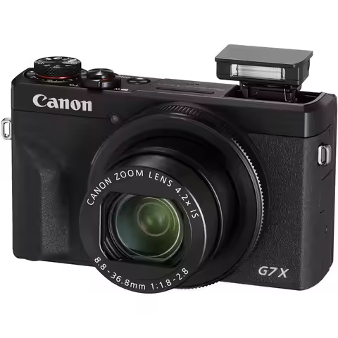 Canon PowerShot G7 X Mark III Digital Camera, 20.1MP 1-inch Sensor, 4K Video, 24-100mm f/1.8-2.8 Len