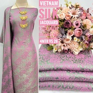 KAIN PASANG SUTERA VIETNAM/VALLENTINO JACQUARD EXCLUSIVE