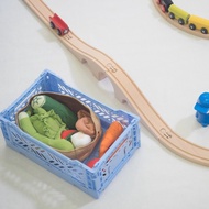 土耳其Aykasa折疊收納籃(S)-寧靜藍