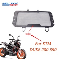 REALZION MOTOR For KTM DUKE 390 200 250 Radiator Cover Guard covers DUKE390 DUKE200 Accessories