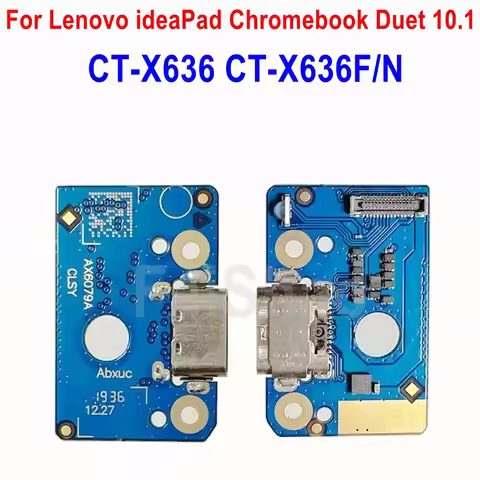 New USB Charging Port Connector Charge Dock Board Flex Cable For Lenovo ideaPad Chromebook Duet 10.1