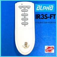 Alpha Cosa Ceiling Fan Remote Control IR3S IR3S-FT / IR4S-FT For Model Cosa699 Cosa998 Kipas Siling 