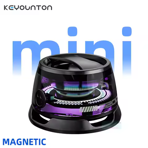Magnetic Portable Bluetooth Speaker HECATE G200 Mini Sound Box Bluetooth RGB Lighting Phone Holder T