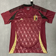 24-25 New Year Belgium Home Football Jersey Short-sleeved Team Uniform Quick-drying Football Uniform