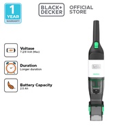 Black+Decker Reviva Cordless Vacuum Cleaner / Penghisap Debu Baterai 8V REVHV8C-B1