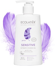 Sensitive Intimate Hygiene Gel, 250ml — Vegan Certified, 98.5% Natural Ingredients - Feminine care d