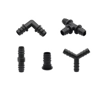 5Pcs1/2"Inch Hose Connectors Tee, Elbow, Y, Plug, 2-Way Pipe Irrigation Fitting