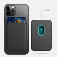[Woo Fashion Case] เคสกระเป๋าสตางค์ใส่บัตรหนังโทรศัพท์แบบแม่เหล็กสำหรับ iPhone 11 12 13 14 ProMax XS XR 7 8 Plus เคสอุปกรณ์เสริม Magsafe ขนาดเล็ก