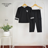 Baju Tidur Anak Perempuan PP Anne Claire Set Piyama Lengan Panjang Motif Karakter