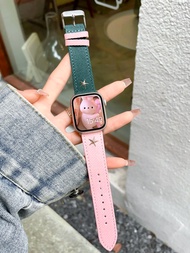SENBO | Stylish Denim & Canvas Apple Watch Band 41mm