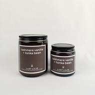 LAST LILIN [No.12] Cashmere Vanilla + Tonka Bean Soy Wax Scented Candle (100g/220g in amber glass jar)