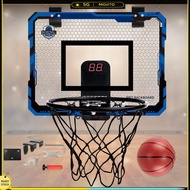 Basketball Hoop Set Basketball Hoop Sports  Door Basketball Hoops with Electronic Scoreboard Childre