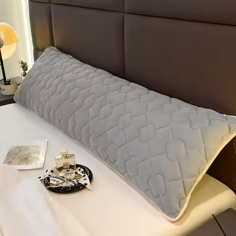 One long pillowcase for home thickening, without pillow core, 1.8m 1.2m 1.5m for men/women/single/do