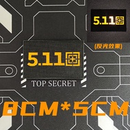 [Custom Velcro patch] HR. 511 Tactical Reflective Laser Cutting 3D Velcro Patch /Badges/armband/Embl