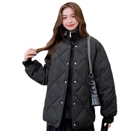 Ladies Winter Down Padded Jacket Loose Diamond Lightweight Short Jacket Down Jacket Small Bread Jacket