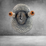 Unique Home Cross-Border Living Room Bird Mask Wall Hanging Decorations New Product Resin Crafts Pig