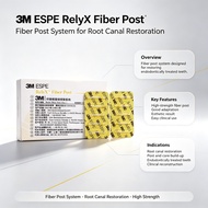 3M ESPE RelyX Fiber Post Dental Fiber Post Root Canal Restoration System