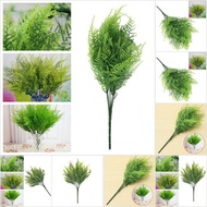 FAMY 7 Branches Artificial Asparagus Fern Grass Plant Flower Home Floral Accessories joie