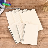 80 Sheets A6/A5/B5/A4 Transparent cover Notebook Thickened Student Notebook Quality Spring Notepad