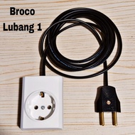 1 HoleBroco with Cable and Plug FlatBroco Extension Plug