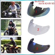 [fixory] Replacement Full Face  Visor For AGV K3 K4 Helmets Lens Shield (NOT FITS K3-SV)