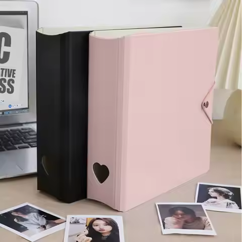 New PP Photocard Binder a5 Card Storage Hollow Album Stationery Photo Folder Photo Card Storage Albu