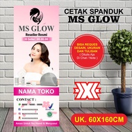 diskon spanduk banner ms glow reseller