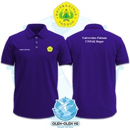 Souvenirs Yes Wangki Collar T-Shirt Wangki Work T-ShirtPOLO - UNPAK University Bogor Indonesia - DTF