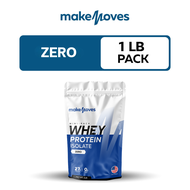 (1LB) MakeMoves Whey Protein Isolate - เวย์โปรตีน สูตรลีนไขมัน โปรตีนสูง ไม่มีน้ำตาล