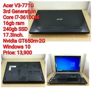 Acer V3-771G3rd GenerationCore i7-3610QM16gb