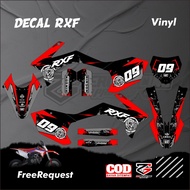 Sticker Decal Sticker Mini Trail RXF 50cc Sticker rxf 110cc Sticker Minti Trail Sticker