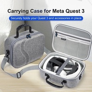 Large Carrying Case for Meta Quest 3S/3, Hard Travel Case Compatible with BOBOVR S3 Pro/KIWI Design 