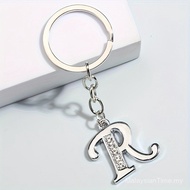 1pc A-Z 26 Letters Keychain, Best Choice For Gift