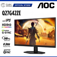 AOC 23.8" 24G50Z / 27" 27G50Z / 27" Q27G42ZE (260Hz) LED Fast IPS LCD Gaming Monitor (0.3ms, Input: 